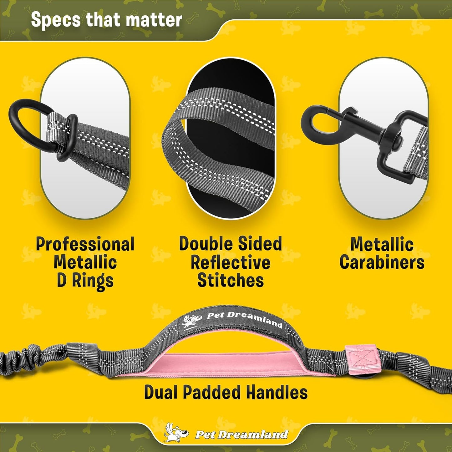 Premium Hands-Free Leash for Medium Dogs: Optimal Comfort and Freedom for Running, Walking, and Hiking. Durable and Versatile Waist Dog Leash Belt.