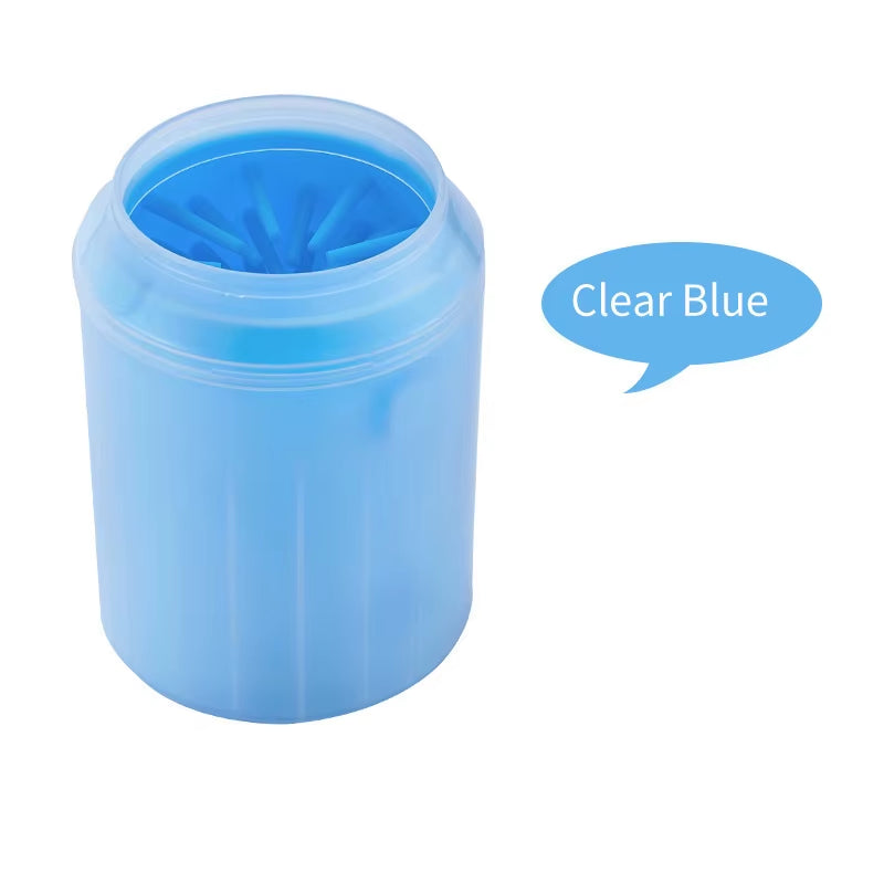Revolutionary Dog Paw Cleaner Cup - Effortless Washing with Soft Silicone Combs for Happy, Clean Paws!