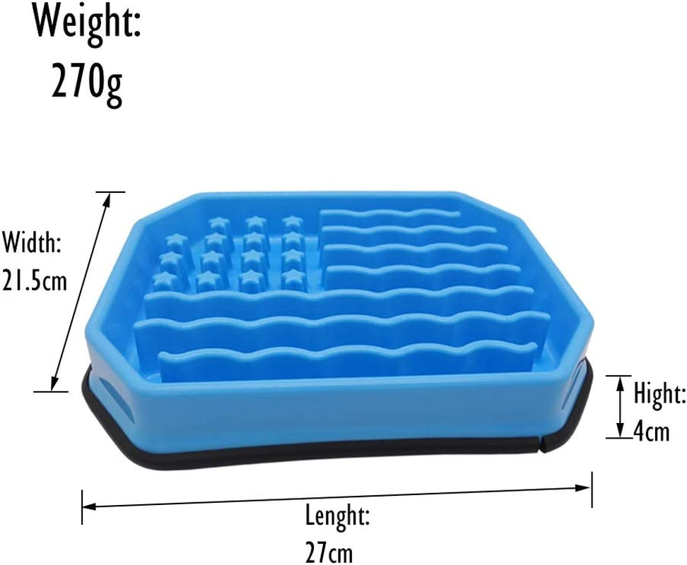Slow Feeding Bowl for Dogs - Puzzle Feeder to Prevent Bloat, Ideal for Medium, Small Breeds and Puppies