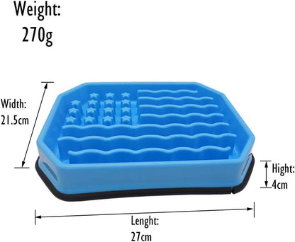 Slow Feeding Bowl for Dogs - Puzzle Feeder to Prevent Bloat, Ideal for Medium, Small Breeds and Puppies