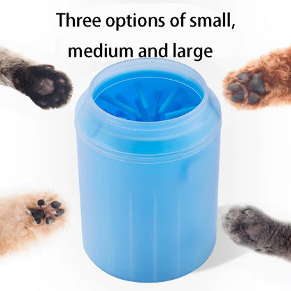 Revolutionary Dog Paw Cleaner Cup - Effortless Washing with Soft Silicone Combs for Happy, Clean Paws!