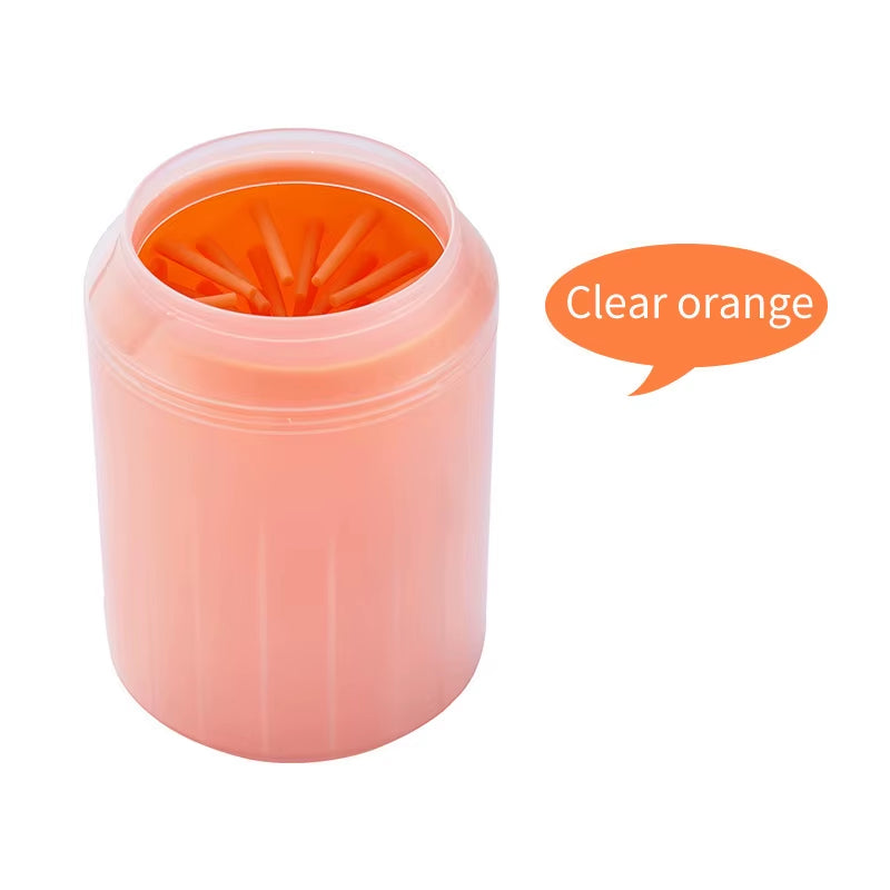 Revolutionary Dog Paw Cleaner Cup - Effortless Washing with Soft Silicone Combs for Happy, Clean Paws!