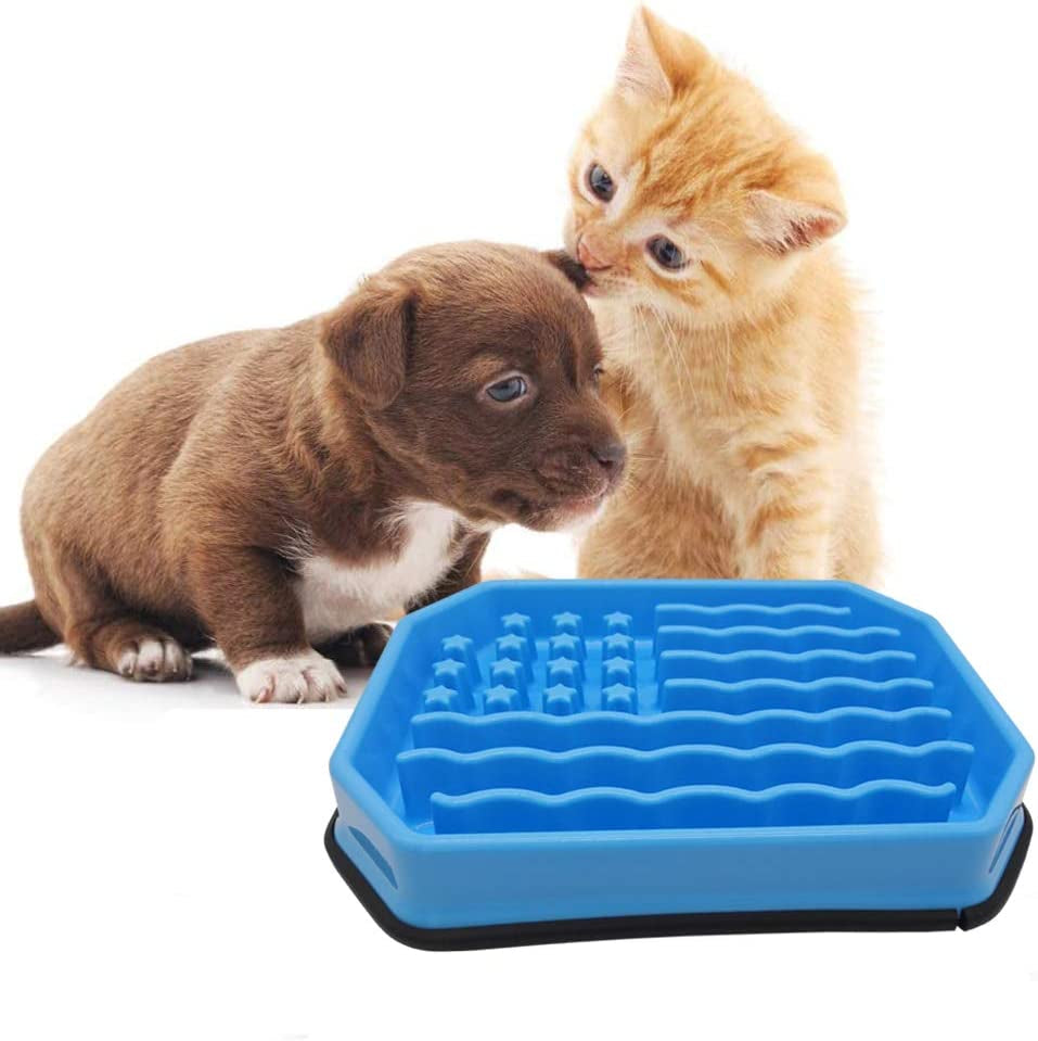 Slow Feeding Bowl for Dogs - Puzzle Feeder to Prevent Bloat, Ideal for Medium, Small Breeds and Puppies