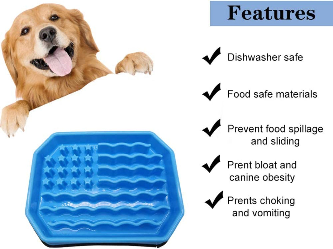 Slow Feeding Bowl for Dogs - Puzzle Feeder to Prevent Bloat, Ideal for Medium, Small Breeds and Puppies