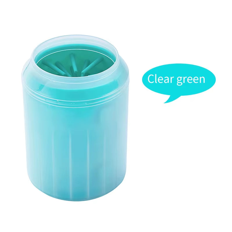 Revolutionary Dog Paw Cleaner Cup - Effortless Washing with Soft Silicone Combs for Happy, Clean Paws!