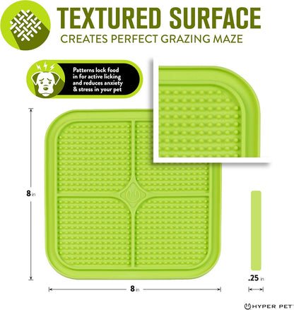 IQ Treat Lick Mat for Dogs and Cats | Innovative Slow Feeder Alternative | Ideal Enrichment Toy for Pets
