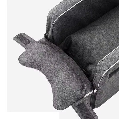 Portable Dog Car Seat Bed and Carrier for Small Dogs and Cats - Safe Travel Accessories