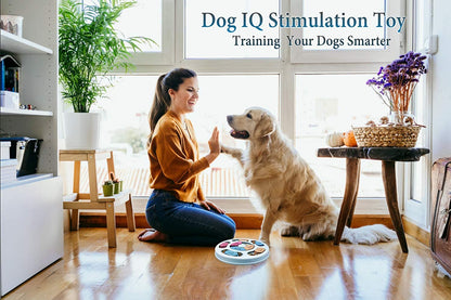 Interactive Dog Puzzle Toys for Mental Stimulation and Enrichment - Treat Dispenser Feeder for Small, Medium, and Large Dogs