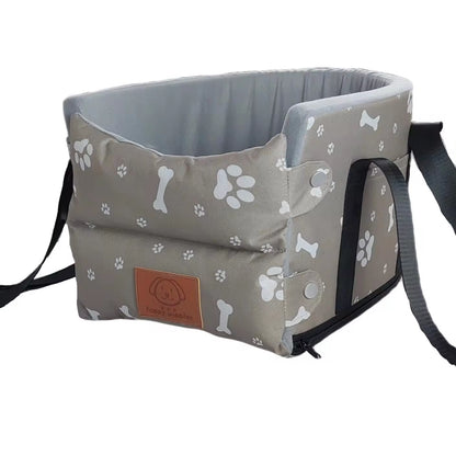 Portable Dog Car Seat Bed and Carrier for Small Dogs and Cats - Safe Travel Accessories