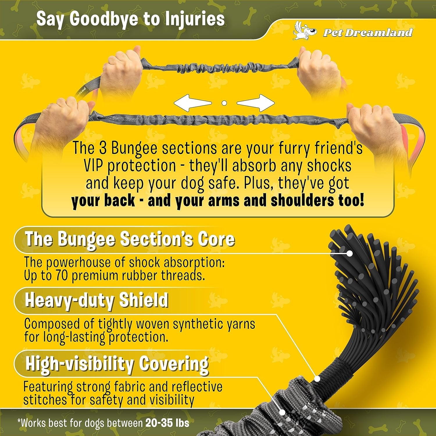 Premium Hands-Free Leash for Medium Dogs: Optimal Comfort and Freedom for Running, Walking, and Hiking. Durable and Versatile Waist Dog Leash Belt.